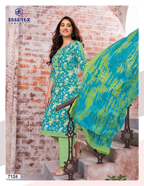 Deeptex Miss India 71 Casual Daily Wear Cotton Printed Dress Material  Collection